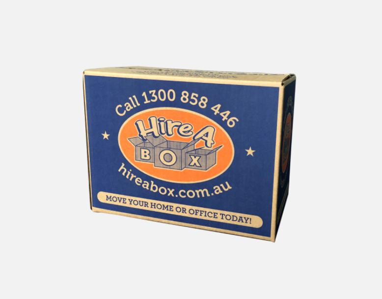 Medium book carton box